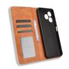 For Blackview Wave 9C Leather Case Wallet Stand Retro Texture Phone Cover