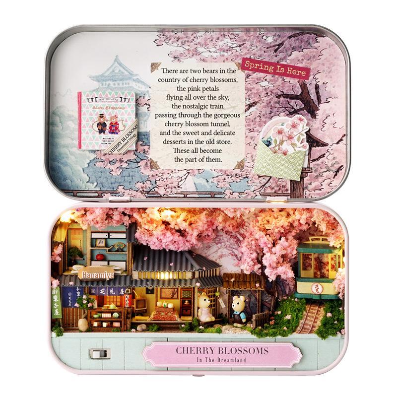 Zhi Qu Wu DIY Mini Box Theater Toy for Girls