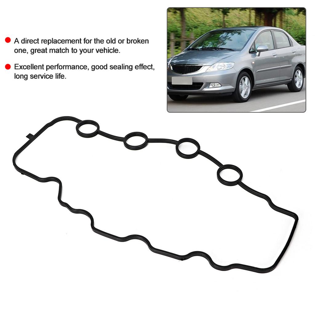 Engine Valve Cover Gasket Rubber Seal Fit for Honda City 12341 PWA 000