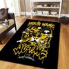 Wutang Clan Custom Name Carpet Rug For Living Room Bedroom Home Sofa Decoration,Kids play Non-slip Floor Mat