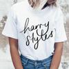 Harry Styles Fashion T-Shirt Kvinner behandler mennesker med barn Harajuku T-skjorte Ullzang 90s Graphic