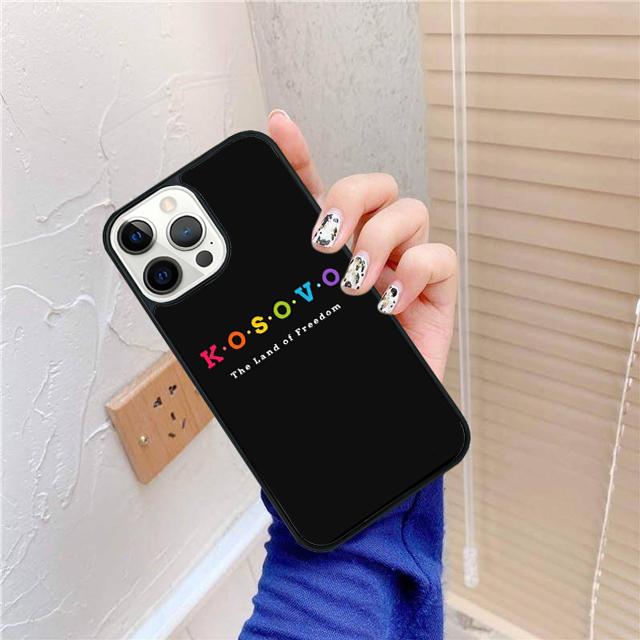 Kosovo Flag Coque Shell For iPhone 17 Air 15 16 14 13 12 Pro Max 11 Pro Max Plus Phone Case Cover