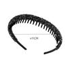 Women Hair Tie Headdress Headband Hairpin Toothed Non-Slip Face Wash Hair Band