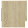 Badezimmer Wandkleiderschrank mit Kleiderstange, Klapp-Wandregal, 70x32,5x35 cm