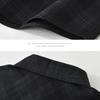 Japanese Retro Plaid Shirt Men Long Sleeve Spring and Summer New Man Shirts Daily Pure Cotton Casual Tops with Pocket