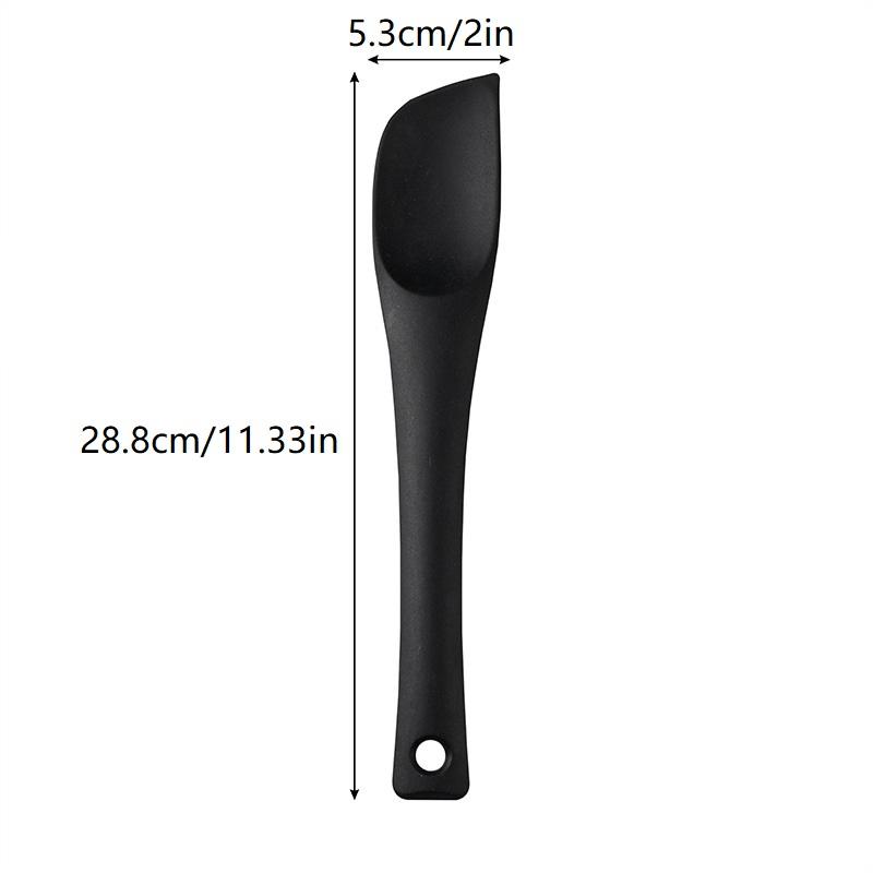Kitchen Silicone Spatula Cooking Dough Scraper Cream Butter Smoother Heat-Resistant Utensils Baking Cake Tools