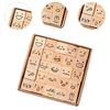 25Pcs Mini Stamps Handmade Stamper Set Wooden Rubber Stamps for Scrapbooking