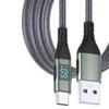Dual Type-C Connector Dual Head Charging Cable 100W Power Type-C Data Transfer Cable