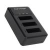 NP BX1 Camera Battery Charger Battery Indicator Triple Charger for ZV1 RX100M7 RX1R WX350 X500 X400HX90 Camera Battery