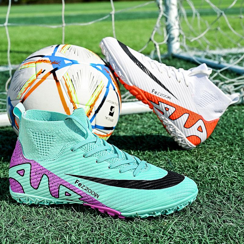 

2025 spring new football shoes long broken nails male and female adult student training shoes sports football shoes men s shoes 45