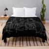 Funky Drummer Throw Blanket