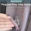 For Geely EX2 Car Door Shock Absorber Lock Cover Original Color Silicone Interior Sticker