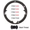 Hand Sewing Car Steering Wheel Cover Suede Cow Leather For Mercedes-Benz A-Class W177 C-Class W205 E-Class W213 S-Class W222 GLC