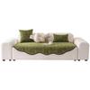 Irregular Sofa Cushions Are Universal In All Seasons, High-End Seat Cushions, Small Fresh Ins Wind Green Special-Shaped Sofa Cover