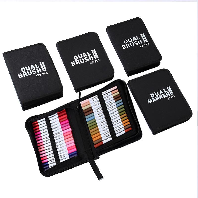 

Набор двусторонних моющихся акварельных и манга-ручек для детей