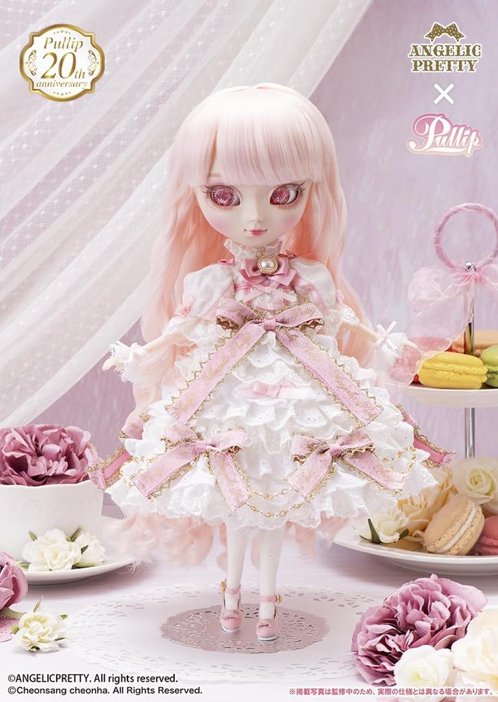 Groove Pullip Decoration Dress Cake Non-scale painted ABS posable figure