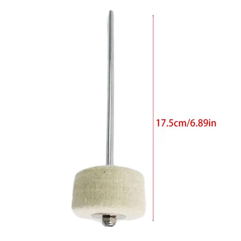 Double Sided Bass Drum Pedal Beaters Bass Drum Pedal Beaters for Percussions Instrument Accessory Bass Drum Pedal Hammer