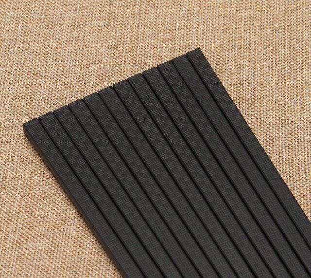 10 Pairs Non-slip Alloy Chopsticks - High-temperature Resistant, Sterilizable Tableware for Kitchen, Household, and Hotel Use