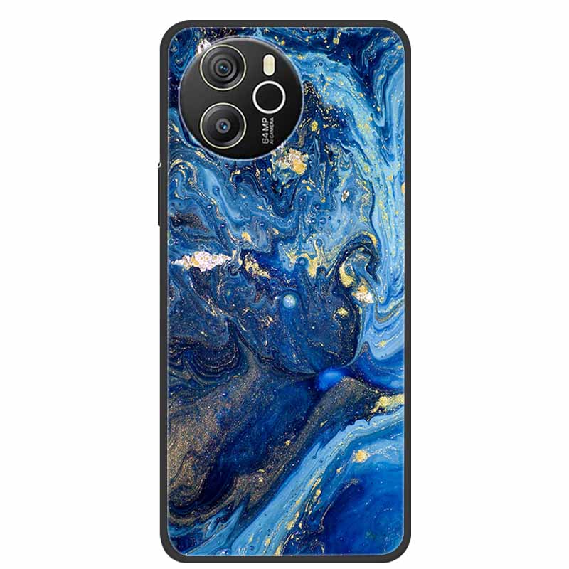 Case For Blackview Shark 8 TPU Soft Silicone Back Cover For Blackview Shark8 Phone Cases Marble Painted Colorful Bumper New Capa