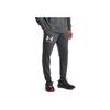 Under Armour Terry Casual Training Slim Fit Knit Joggers Men Bottoms Gray 1361642-012