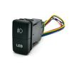 1PC Dual Switch DRL LED Light Power Switch Front Fog Lamp Switch Button For FJ Land Cruiser Prado 120 LC100 Switches4