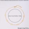 European & American Non-fading Plated 18K Gold Titanium Steel Hollow Pig Nose Necklace for Women.