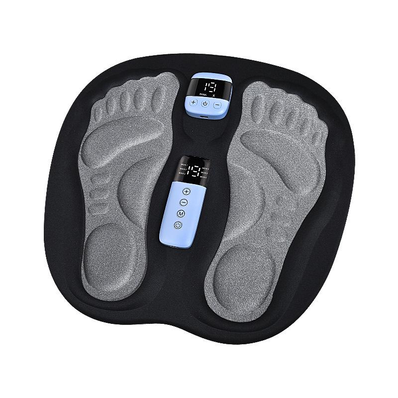 Wireless EMS Pulse Foot Massager Mat with Remote Control Standard чёрный