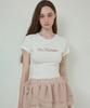 Aueonoseuteljia Logo Cubic T-Shirt_Ivory(O25-Tp13)