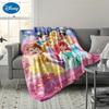 Die Disney Prinzessinnen Themen Decke Superweich mit Niedlichen Cartoon-Drucken Bequem Familie Reisen Sofas Betten Geschenk Prinzessinnen-Fans