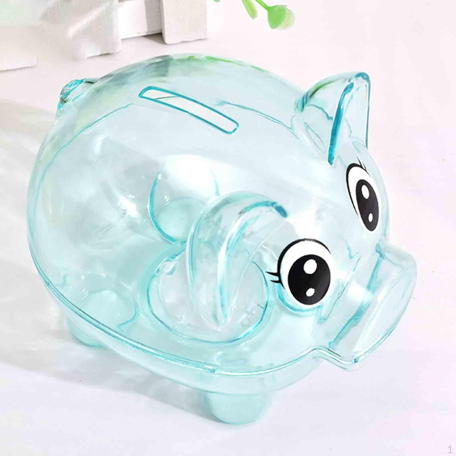 

Очаровательная копилка для экономии денег, идеальный подарок для всех возрастов синий