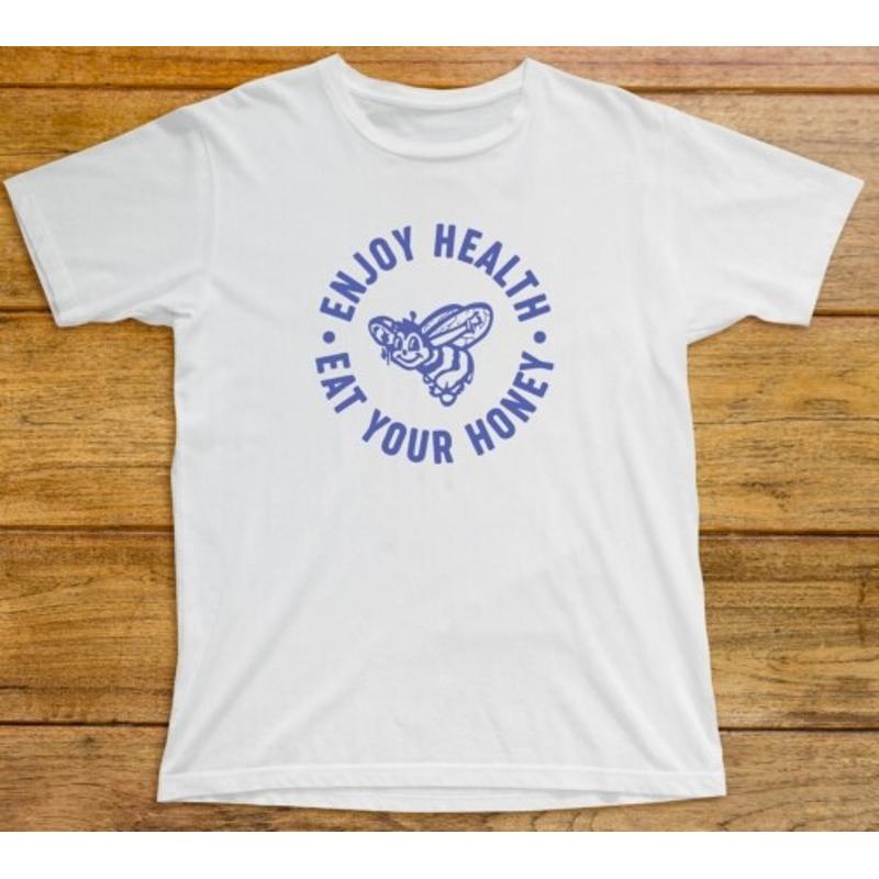 

Enjoy Health Eat Your Honey T Shirt 623 Bee Retro Summer Pop Music Watermelon 5XL різнокольоровий