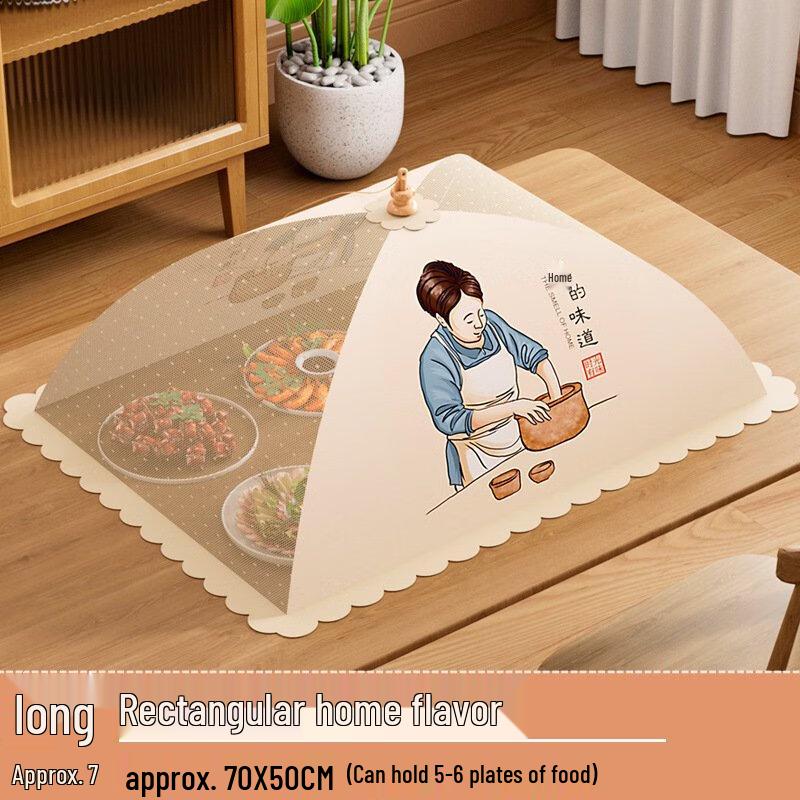 ZISIZ Foldable Dining Table Food Cover