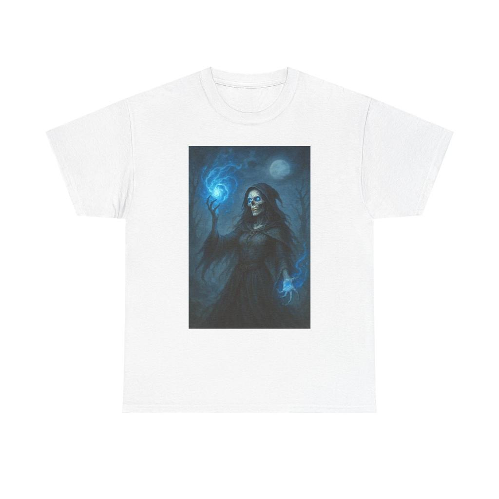 Mystical Sorceress Tee, Gothic Fashion, Dark Art Shirt, Halloween Costume, [...]