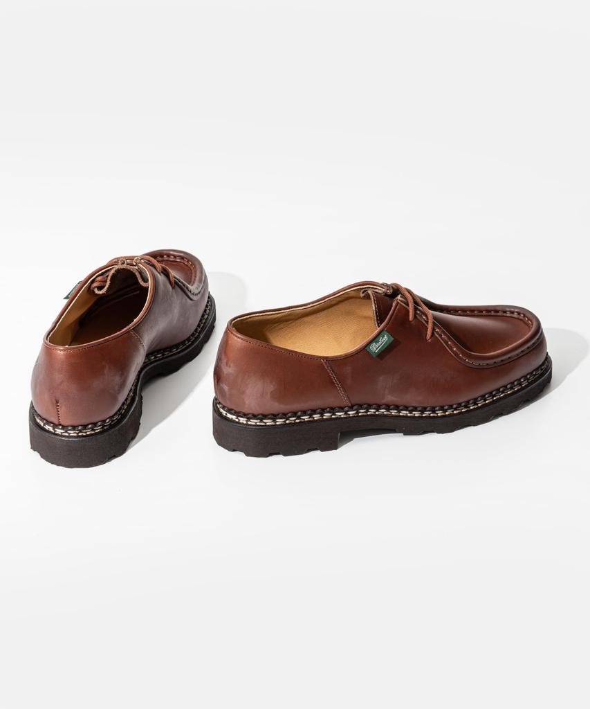 Paraboot MICHAEL Marron Business Size Cm Men's Shoes, 26.5 [Used]