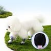 4Pcs/Set Reflective Anti-Slip Dog Boots Adjustable Dog Paw Protectors Cute Dog Mesh Shoes  Outdoor