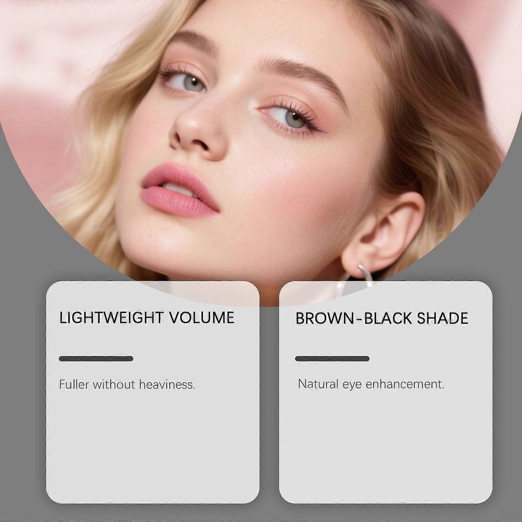 Black Waterproof Curling Mascara Naturally Elongates And Curls The Mascara Shape Without Smudging