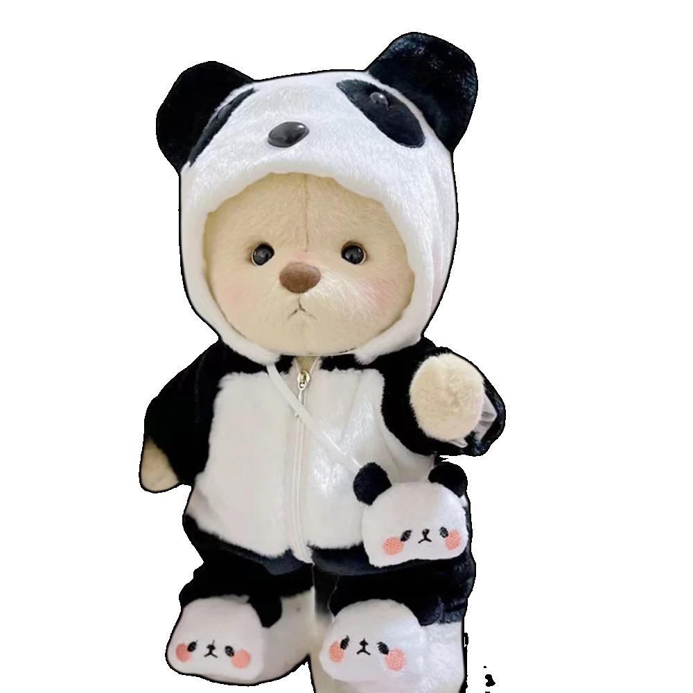 

30см Плюшева іграшка ручної роботи Ведмедик Тедді Казка Зміна сукні Дитяча тканина для повзання Дівчинка Обійми М яка плюшева лялька для подарунка дівчині cloth no bear