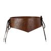 Historical Nordic Waist Belt PU Leather Knight Waist Strap for WOmen Men Stage Performances LARP Historical Costume