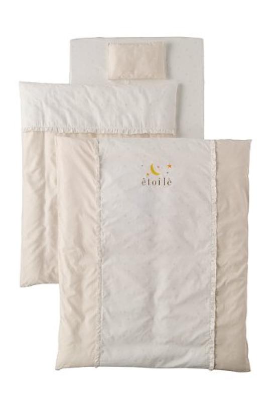 

Fujiki Etoile bedding washable washlon refreshing sleeping comfort 10-piece set, beige, bedding, cotton, бежевый