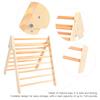 70x70x60CM Foldable Climbing Triangle Climbing Ladder for Infants Young Toddlers Climber