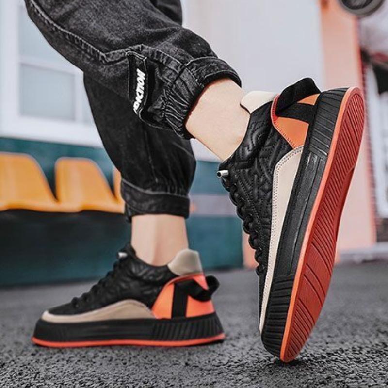 Fashion Fashion Comfortable Men Sneakers Outdoor Running Tennis Shoes For Men Lace-up Platform Casual Sport Men Shoes Zapatillas Tenis
