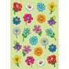 Herma Funny Flower Faces Puffy Sticker