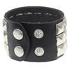 Pulsera Punk Única con Tachuelas Cuadradas Brazalete de Moda Gótica Textura de Cuero Perfecta para Expresar Tus Propios Estilos