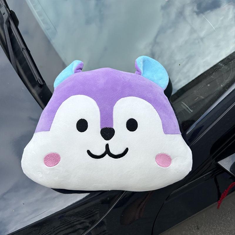 Purple Mang Stuffed Animal Pillow For Kids Cartoon Character Plush Toy