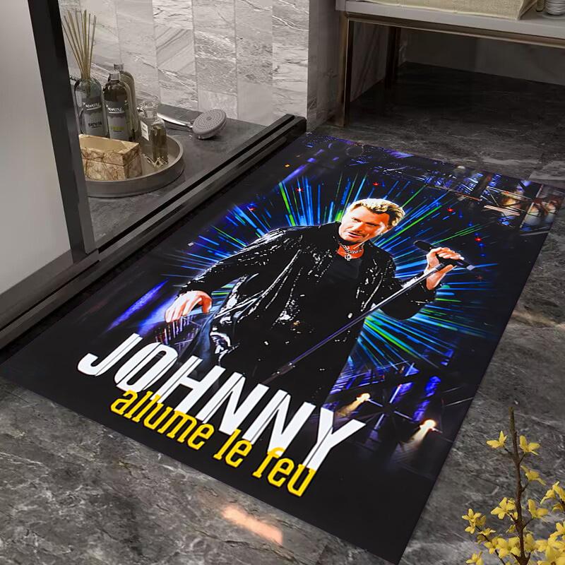 Johnny Lights Up Stage carpet printing Living room and bedroom mats Doormat Room Art