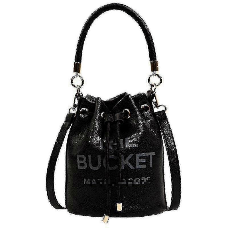 2025 Marc Jacobs-leather Bucket Bags Messenger Bag For Women Crossbody Purses With Drawstring Bucket Bags And Purses Multi-Color Optional