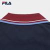 FILA Women's Color-Block Knitted Short Sleeve Top