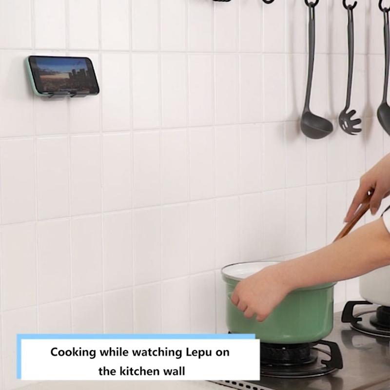 Suporte universal à prova d'água para celular, tablet, banheiro, banheiro, parede, suporte para iphone, samsung, xiaomi, huawei