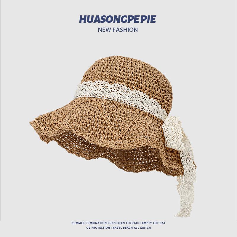 Women's Straw Hat Summer Sun Shading Hat Sun Shading Hat Tourism Vacation Beach Beach Hat