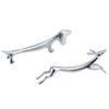 Chopsticks Rest Eye-catching Resuable Zinc Alloy Cute Dog Deer Shaped Chopsticks Rest for Kitchen